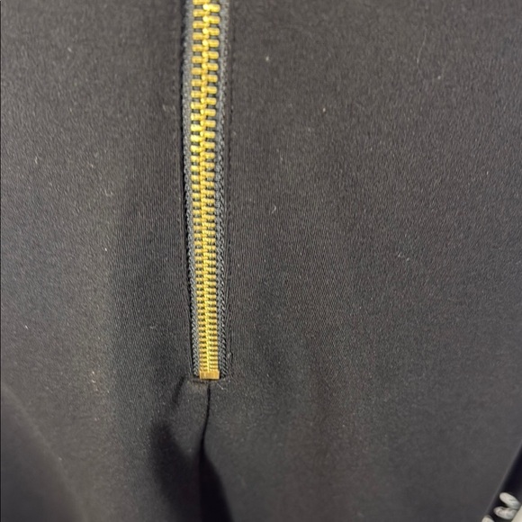 Ted Baker Black Eyelet Lace Halter A-Line Dress Exposed Zip NWOT Sz US 6 (Ted 2) - Picture 10 of 12